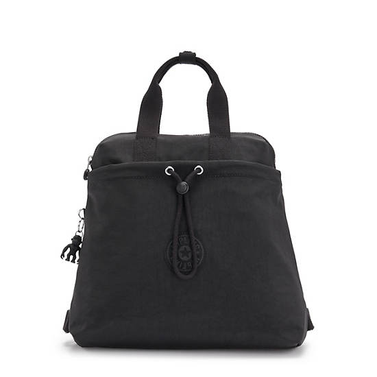 Bolsas De Mano Kipling Goyo Medium Backpack Tote Negros | MX 1270WN